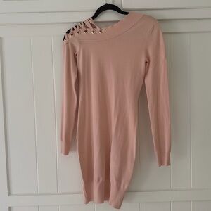 Marciano Pink Knit Dress